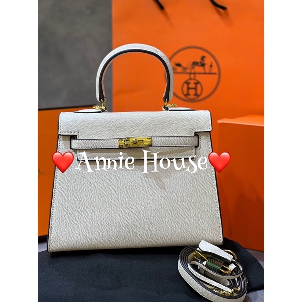 Túi H.M Kelly size 25 tag vàng fom căng đét