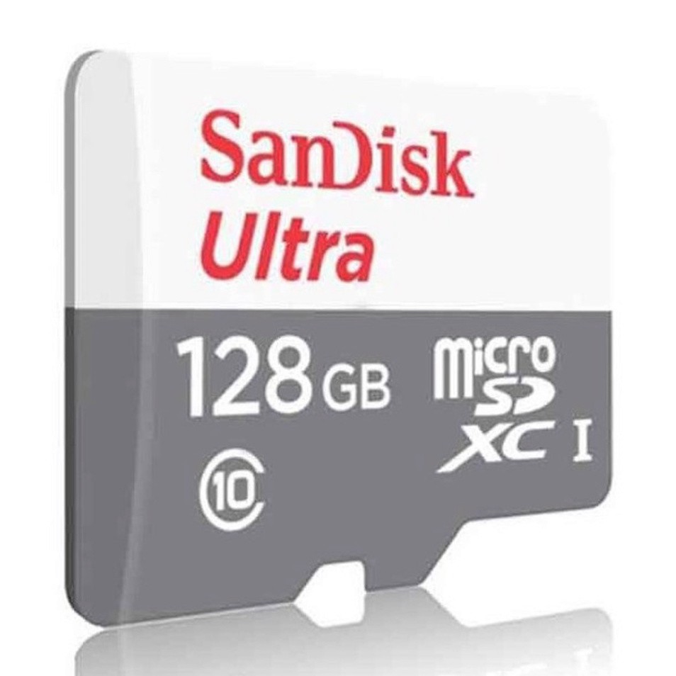 Thẻ Nhớ SanDisk Ultra MicroSD Dung Lượng 32G-64GB-128G tốc độ cao 100MB/s Class 10 UHS-1 không Adapter - Hàng Chính Hãng