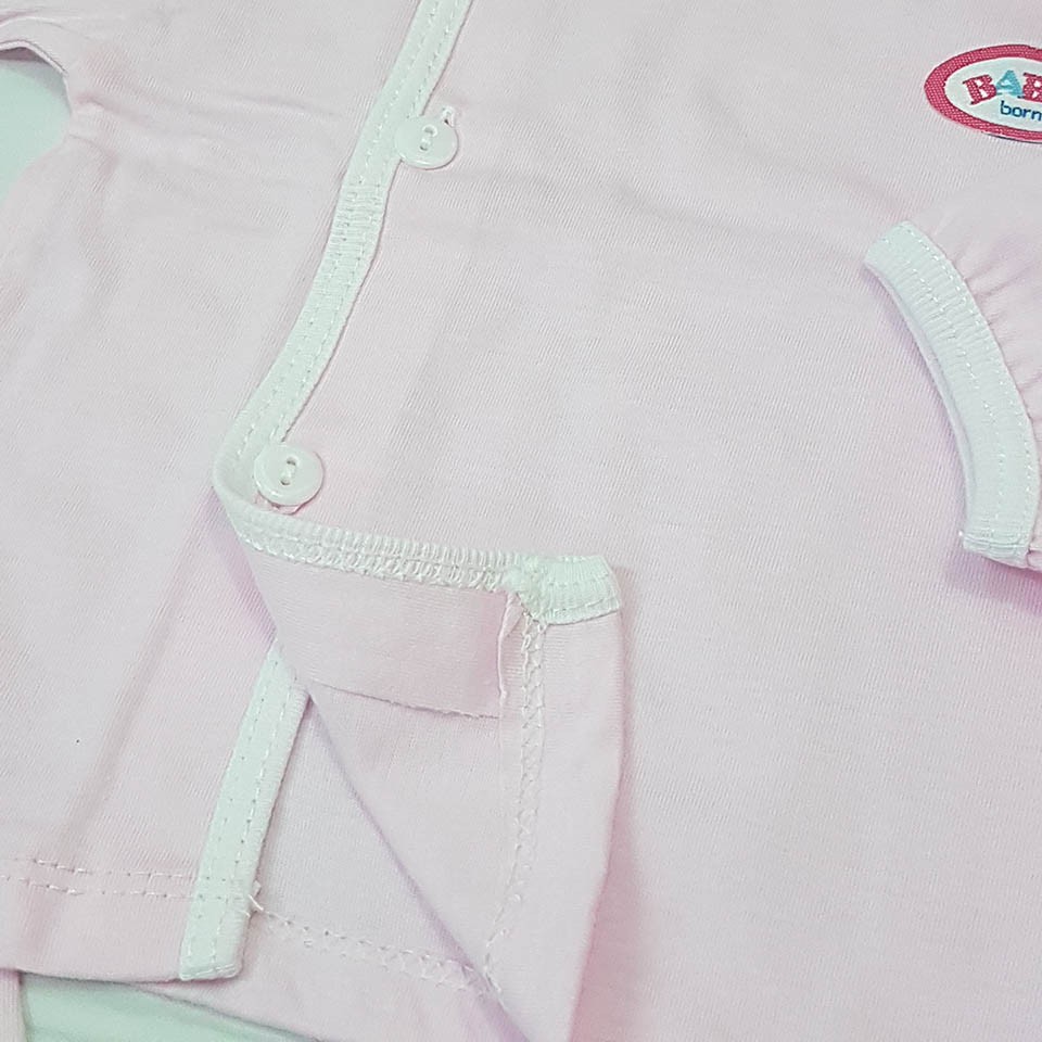 Bộ quần áo sơ sinh dài tay Baby Born cotton cao cấp, mềm mại, thấm hút mồ hôi, phơi nhanh khô - 2X MART