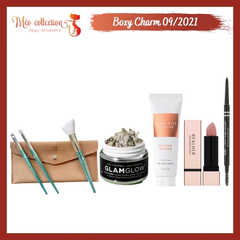 [ TÁCH LẺ] Set mỹ phẩm Boxy Charm 09/2021