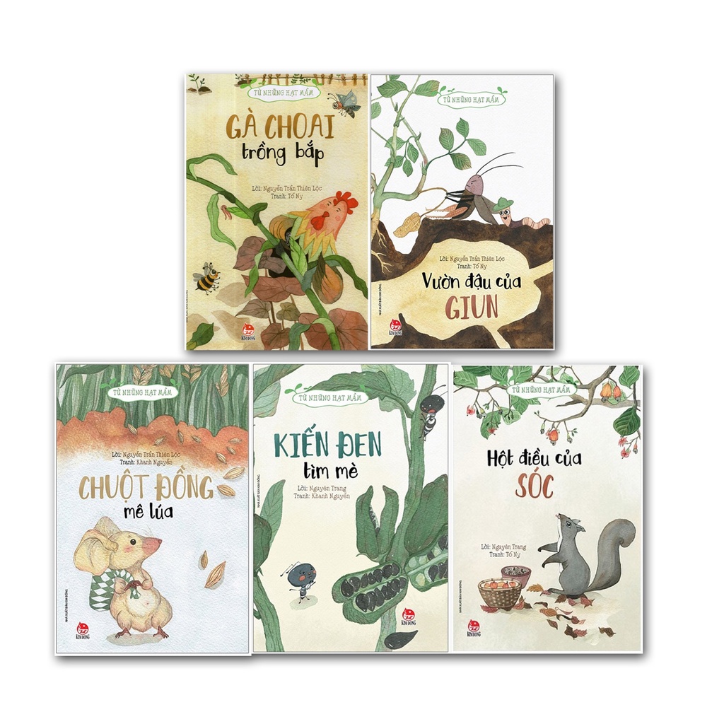 Sách - Combo Từ những hạt mầm  - Kim Đồng