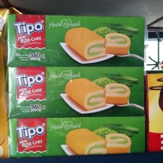 Bánh bông lan Tipo dâu,  cốm 360g