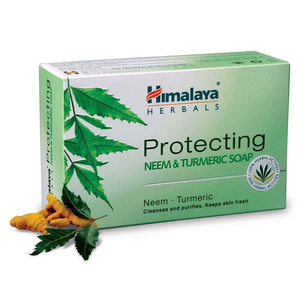 Xà phòng trị mụn lưng Himalaya neem và nghệ tây 75g