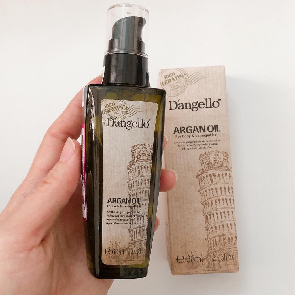 Tinh dầu dưỡng tóc hư tổn ARGAN OIL Dangello 60ml