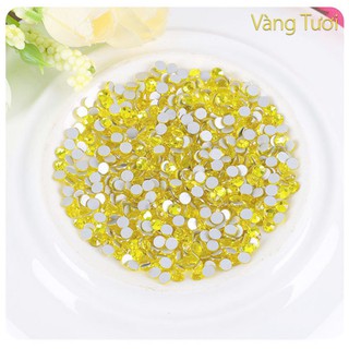 Hạt Đá Pha Lê 2mm (1440 viên) - Phụ Kiện Trang Trí điện Thoại, Nail...