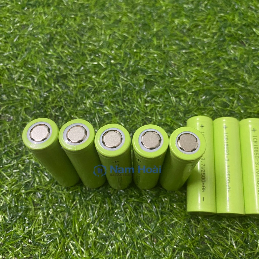 [HCM]Pin ICR 18650 2500 mah - Pin Lion - Pin Sạc dự phòng - Pin 3v7 - cell pin 18650 - dung lượng đủ 2500mAH Mới 100%