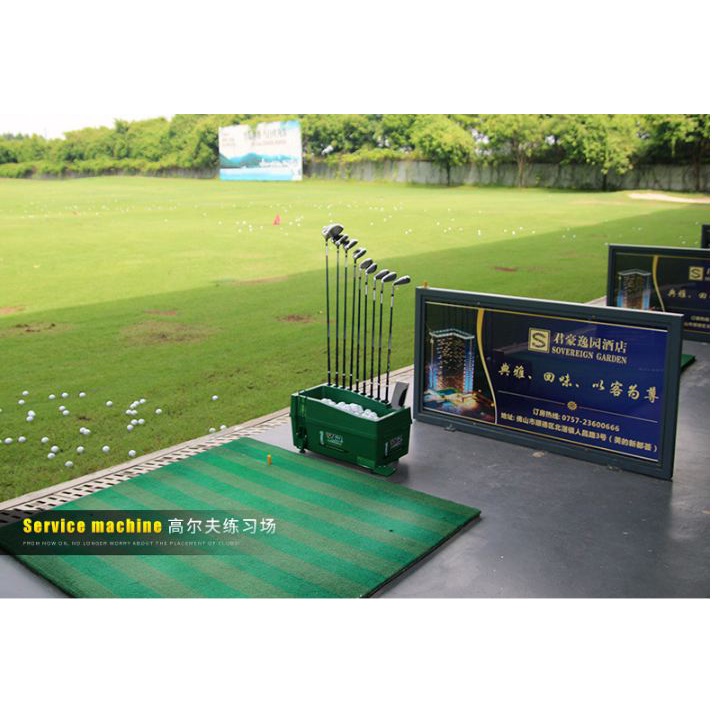 Máy nhả bóng golf lên tee tự động tại nhà ngoài trời hoặc trên sân tập tiện lợi