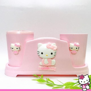 🌸🌸 Cốc đánh răng và kệ để đồ Hello Kitty ☘☘