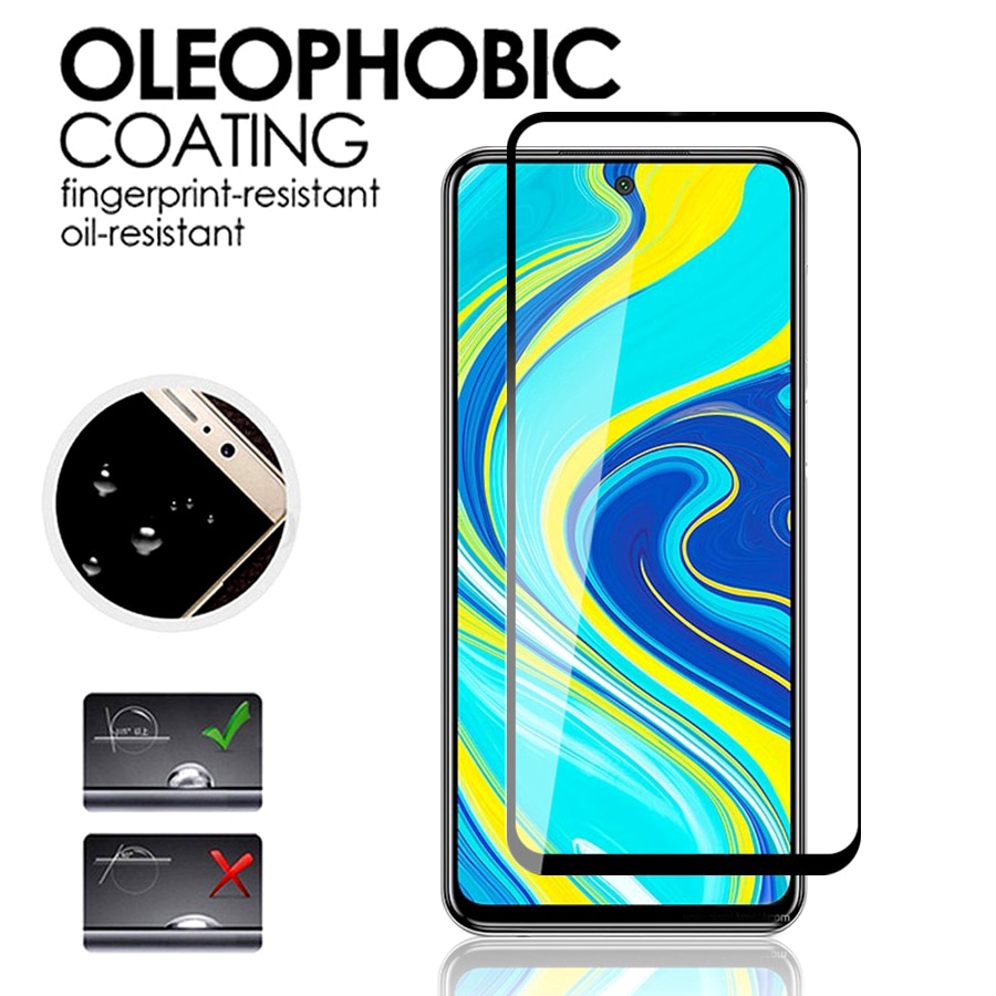 Kính Cường Lực 2 Trong 1 Bảo Vệ Camera Cho Xiaomi Poco X3 NFC / X3 pro 10t/10t pro Redmi 9a 9c 9 Note 9s 9 pro max redmi 5 plus 6a 10X 4G 5G