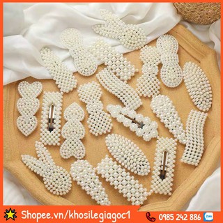 Bộ 20 kẹp tóc hàn quốc đựng túi zip #kt2001