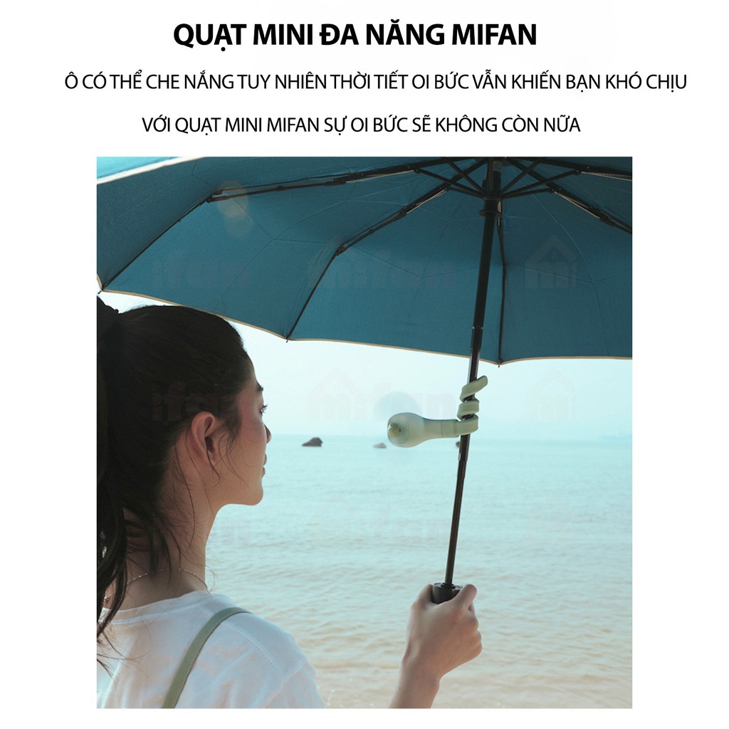 Quạt Cầm Tay Mini Đa Năng Tích Điện - Siêu Mát - Không Tiếng Ồn - HÀNG CAO CẤP | BigBuy360 - bigbuy360.vn