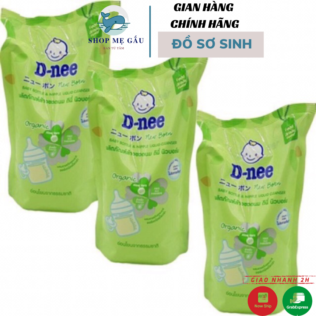 Nước rửa bình sữa Dnee Organic 600ml