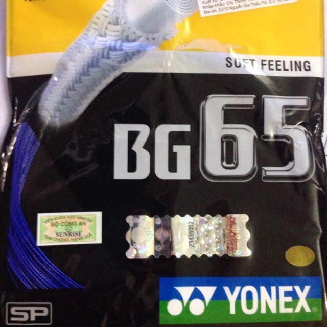 Dây Đan vợt cầu lông yonex BG65