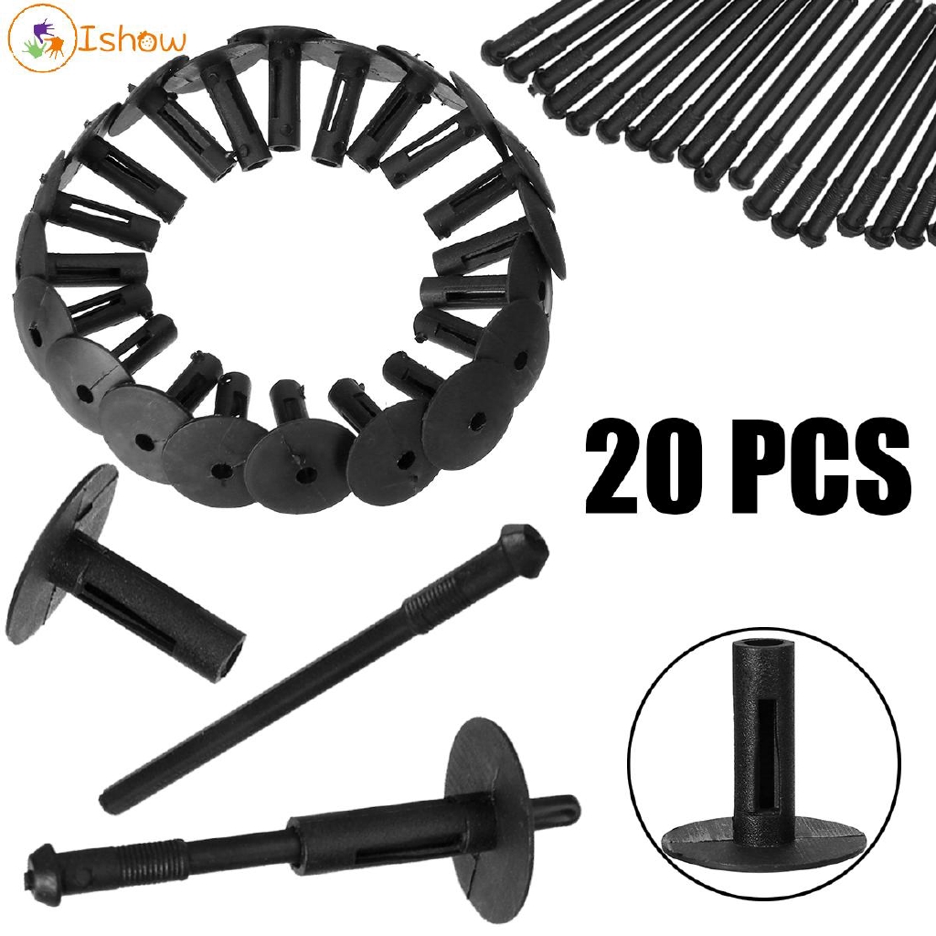 FENDER Set 20 Đinh Tán Bằng Nhựa Cho Xe BMW X1 E84 X3 F25 X5 E70 X6 E71