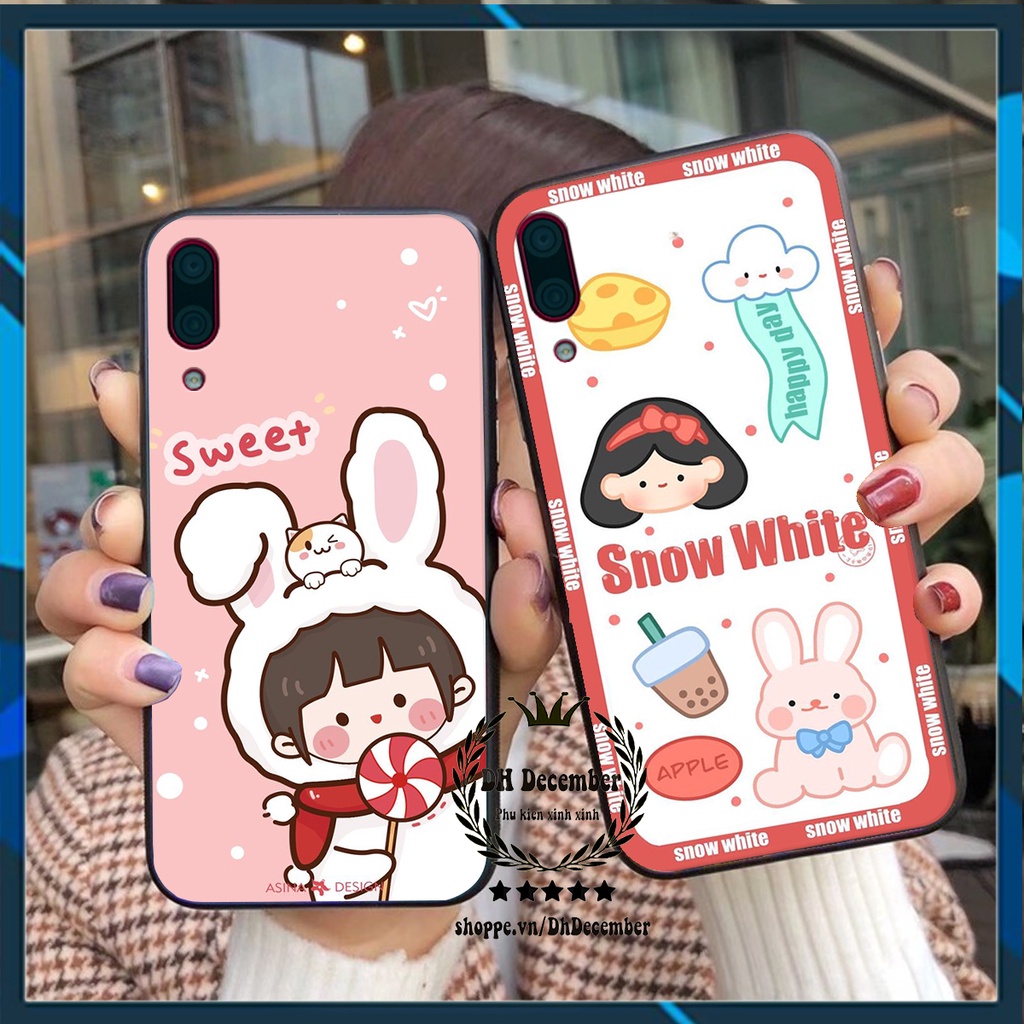 Ốp lưng Huawei Y9 PRO 2019 in hình 3D lucky, gấu Brick xinh xắn - KHÔNG NÊN BỎ LỠ