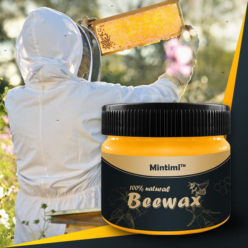 Sáp Ong Beewax Đánh Bóng Đồ Gỗ ,Bàn Ghế Gỗ - Tủ Gỗ - Sàn Gỗ Đa Năng loại 80g