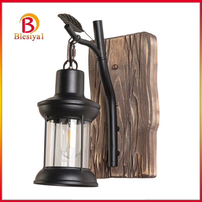 [BLESIYA1] Retro Wall Lamp Fixture Sconce E27 Light Home Loft Restaurant Bar Decor