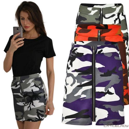 ☛☏❤Hot fashion Sexy Women Zip Denim Skirt High Waist Bodycon Slim Pencil Short Mini Skirt