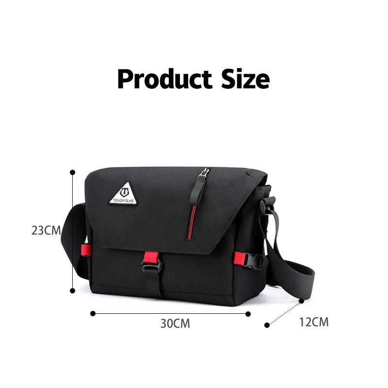 Túi đeo chéo YADOU bằng vải oxford chống thấm nước thiết kế đơn giản phong cách công sở cho nam

