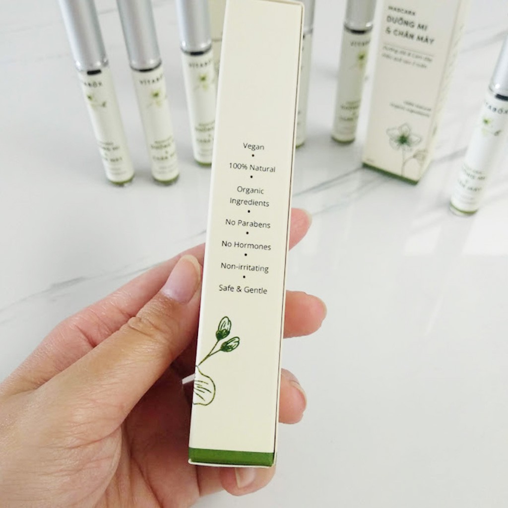 Dưỡng mi và lông mày VITABOX - dưỡng dài, làm dày, giảm rụng hiệu quả, đầu chuốt mảnh - mascara eyelash grow serum | BigBuy360 - bigbuy360.vn