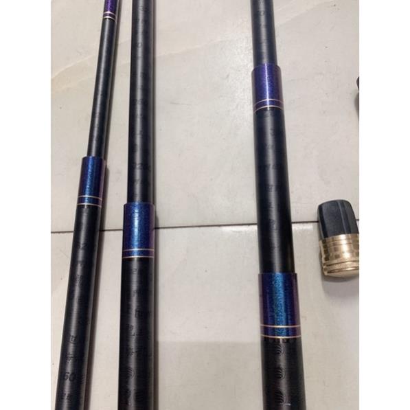 Cần câu tay 5H dài 8m1 chiến long hãng 3260 cần tải cá lên tới 18kg y hình