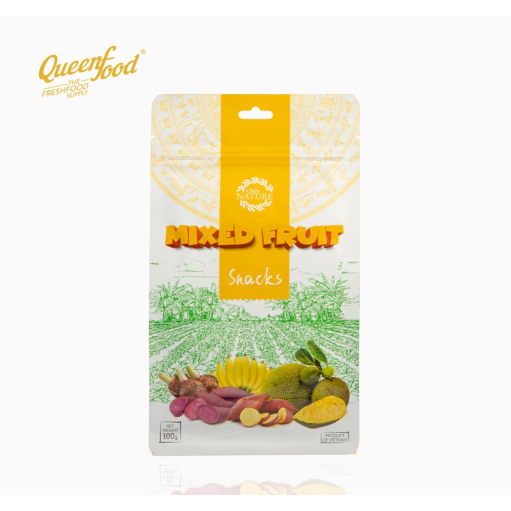 Trái Cây Sấy Thập Cẩm Only Nature 100g/ Túi