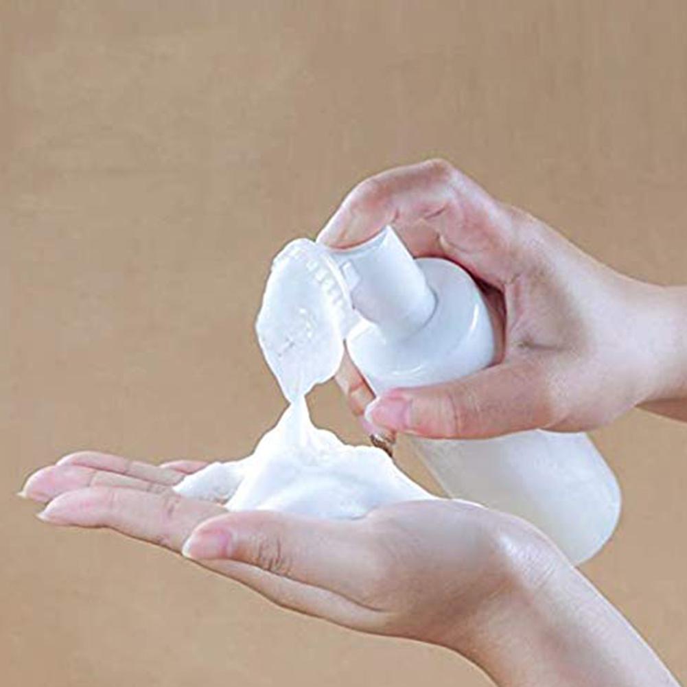 [Hàng mới về] Chai có cọ rửa mặt tạo bọt A7E4 100ml / 120ml / 150ml / 200ml / 200ml