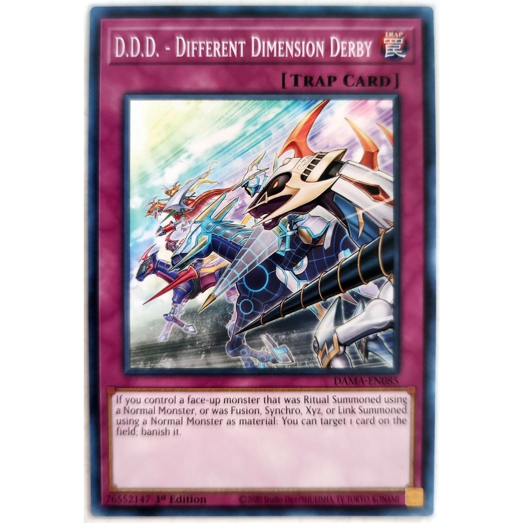 [Thẻ Yugioh] D.D.D. - Different Dimension Derby |EN| Common