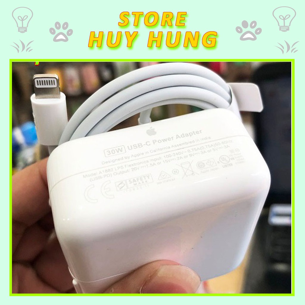 Bộ Sạc Zin 30W Chính Hãng