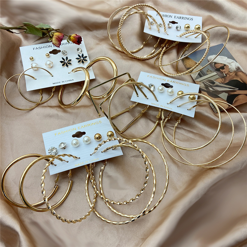 iF YOU Bộ Khuyên Tai Thời Trang Phong Cách Bohemian