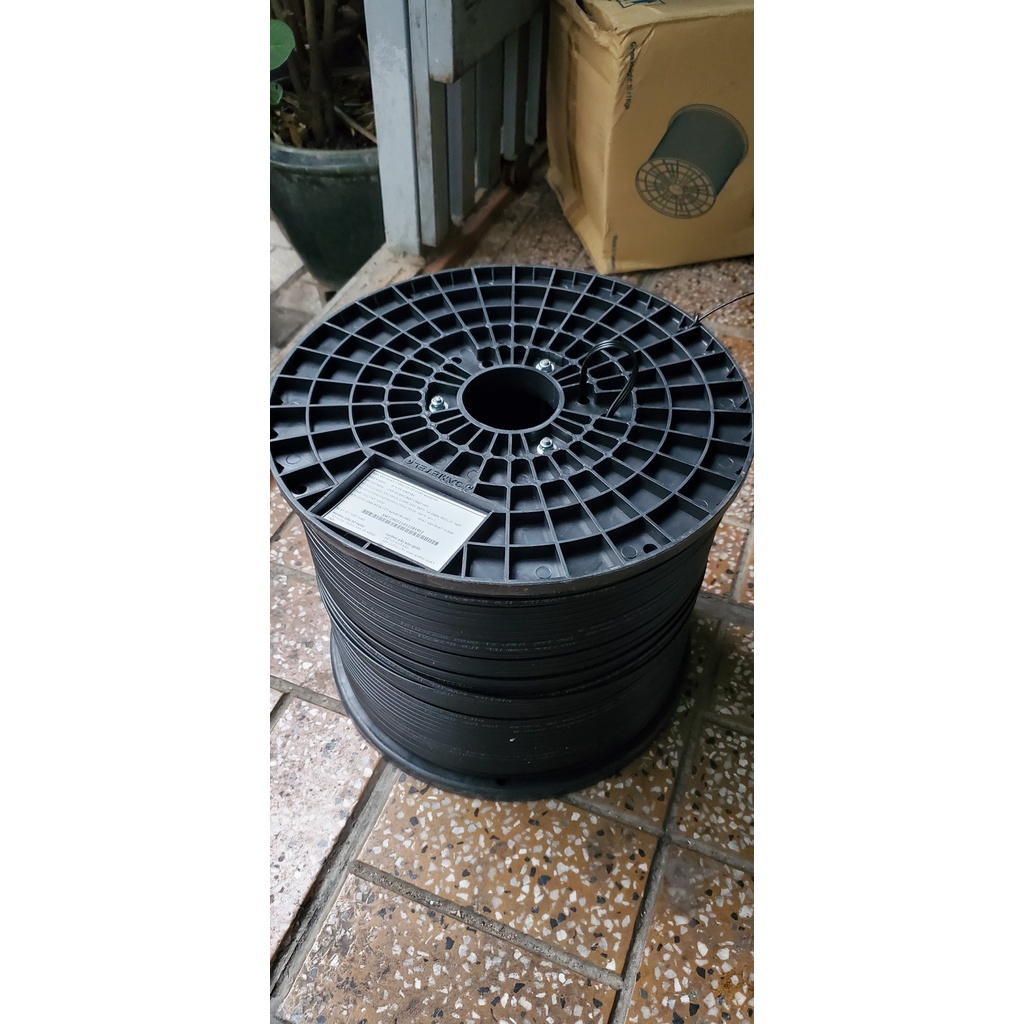 Cáp quang bọc chặt 1FO hãng SAMETEL 2 sợi thép DÀI 1000m