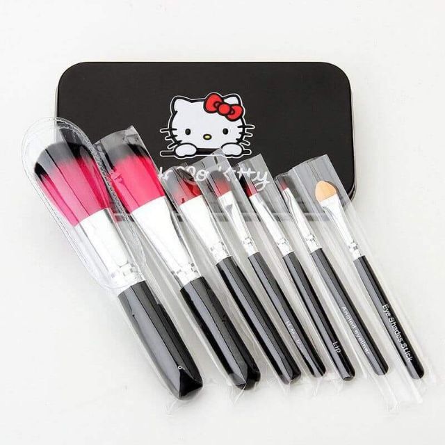 Bộ cọ trang điểm mini Hello Kitty