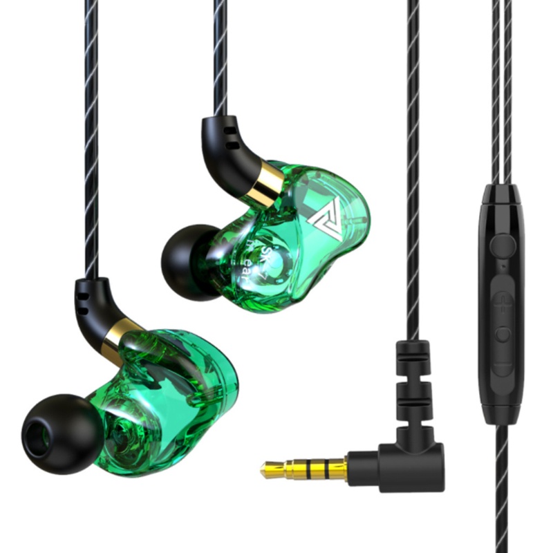Tai Nghe Nhét Tai HIFI Có Micro 1 2m Âm Thanh Siêu Trầm Thiết Kế Thể Thao Chất Lượng Cao