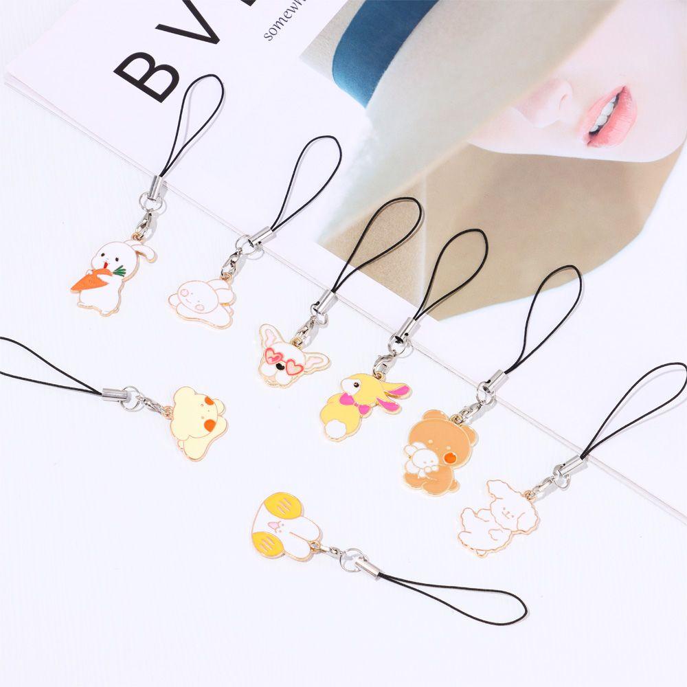 Móc Khóa/Điện Thoại Mini Họa Tiết Cầu Vồng Dễ Thương