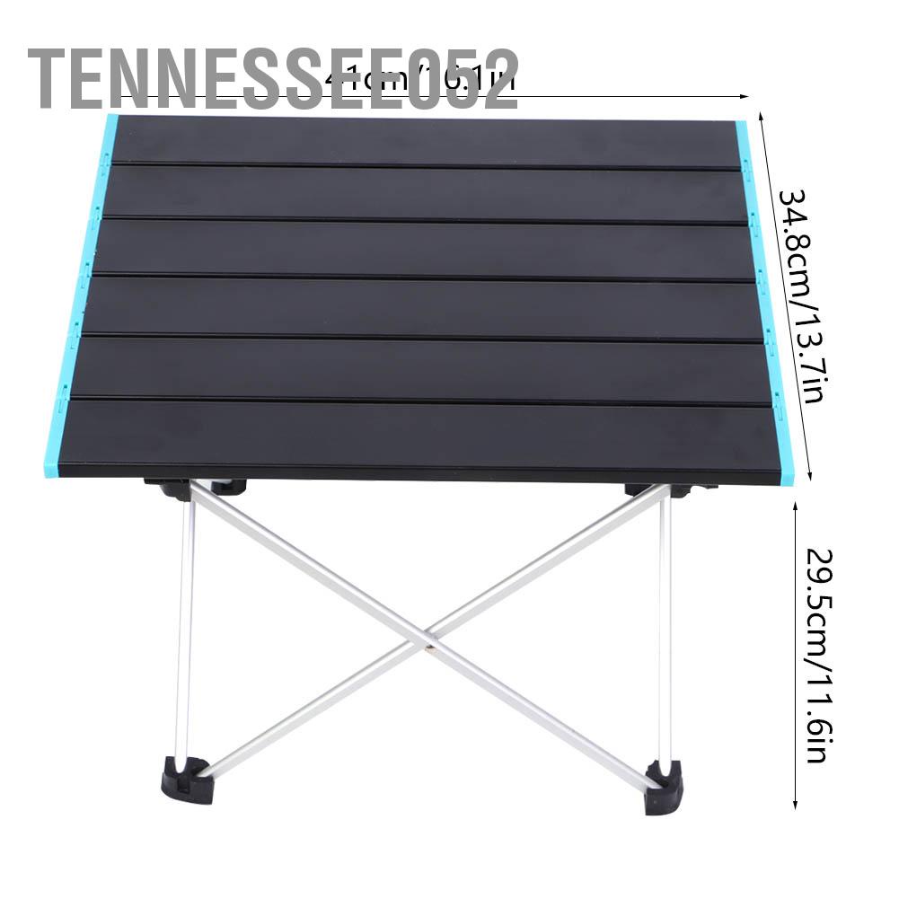 Bàn xếp cắm trại dã ngoại leo núi gấp gọn hợp kim nhôm di động