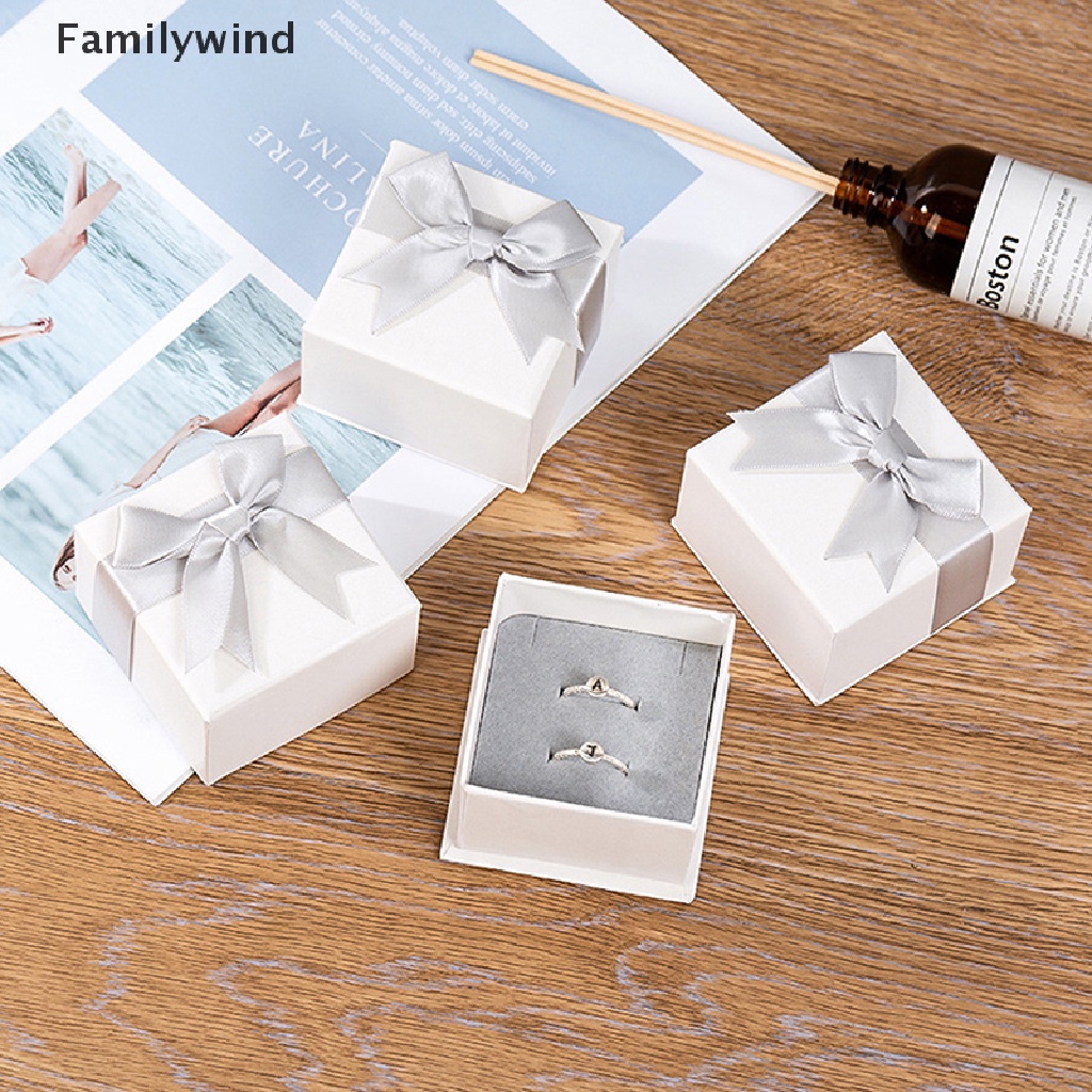 Hộp Quà Đựng Trang Sức Hình Nơ Giấy Dễ Thương