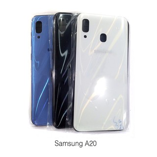 Bộ vỏ samsung a20 + khay sim zin