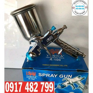 SÚNG PHUN SƠN K100 YUNICA ĐẦU BÉC 0.8 - 1.1 -1.3