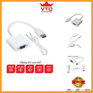 [Siêu khuyến mại] Cáp chuyển đổi HDMI ra VGA-AV. hdmi to vga có âm thanh hàng chất lượng.bảo hành 6 tháng.shopphukienvtq