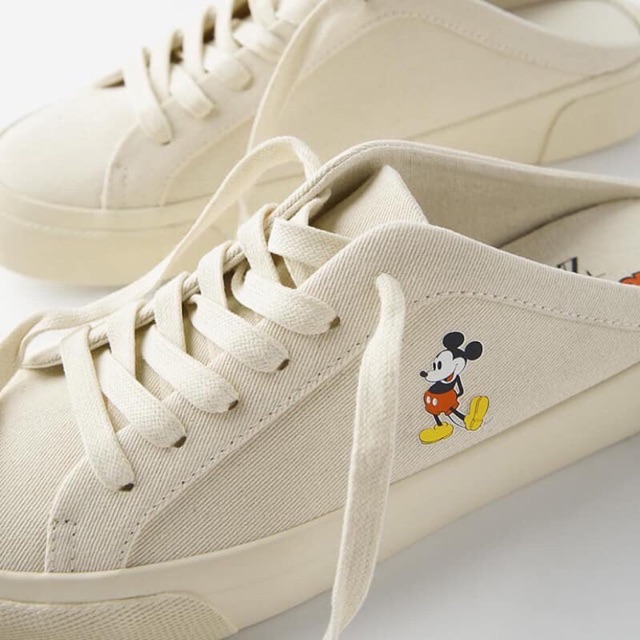 Giày hở gót Zara Authenic Mickey (có deal sale 20% của shop from zara gift)