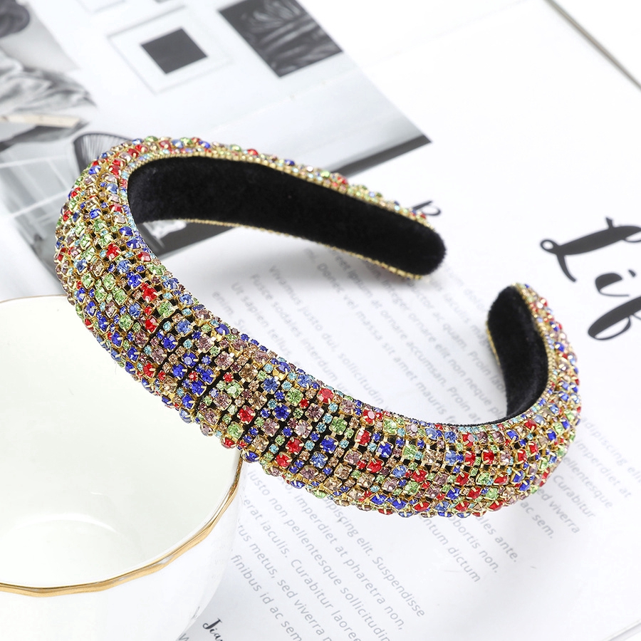 Cài tóc đính đá lấp lánh phong cách Hàn Quốc