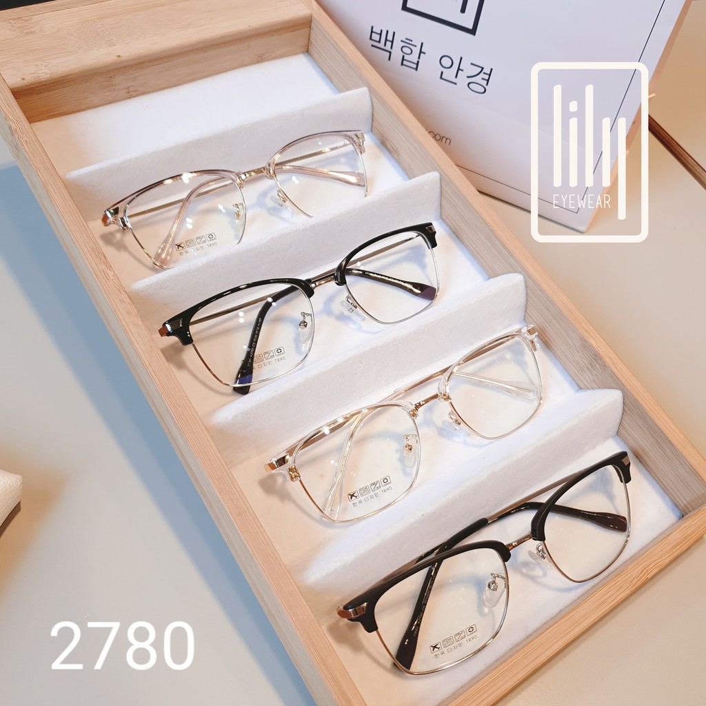 Gọng Kính Cận Thời Trang 2780 - Gọng Kính Mắt Kiểu Dáng Hàn Quốc