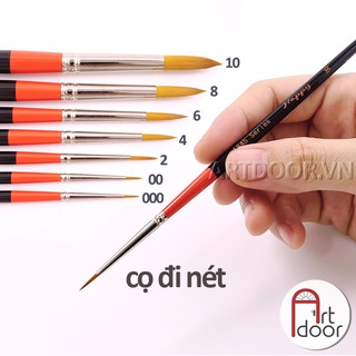 [ARTDOOR] Cọ vẽ màu nước Happy Round
