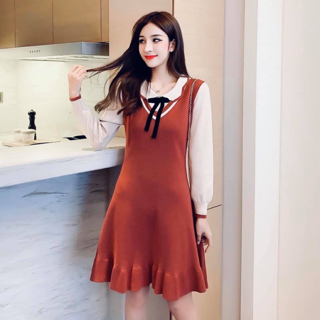 Bán sỉ Đầm len đuôi cá