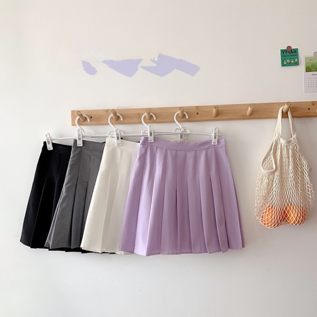 CHÂN VÁY TENNIS TÍM CỰC HOT / QUẦN GIẢ VÁY