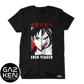 🔥HOT🔥 Áo thun Eren Yeager Jaeger Attack on TItan - mẫu áo ANime cực ngầu