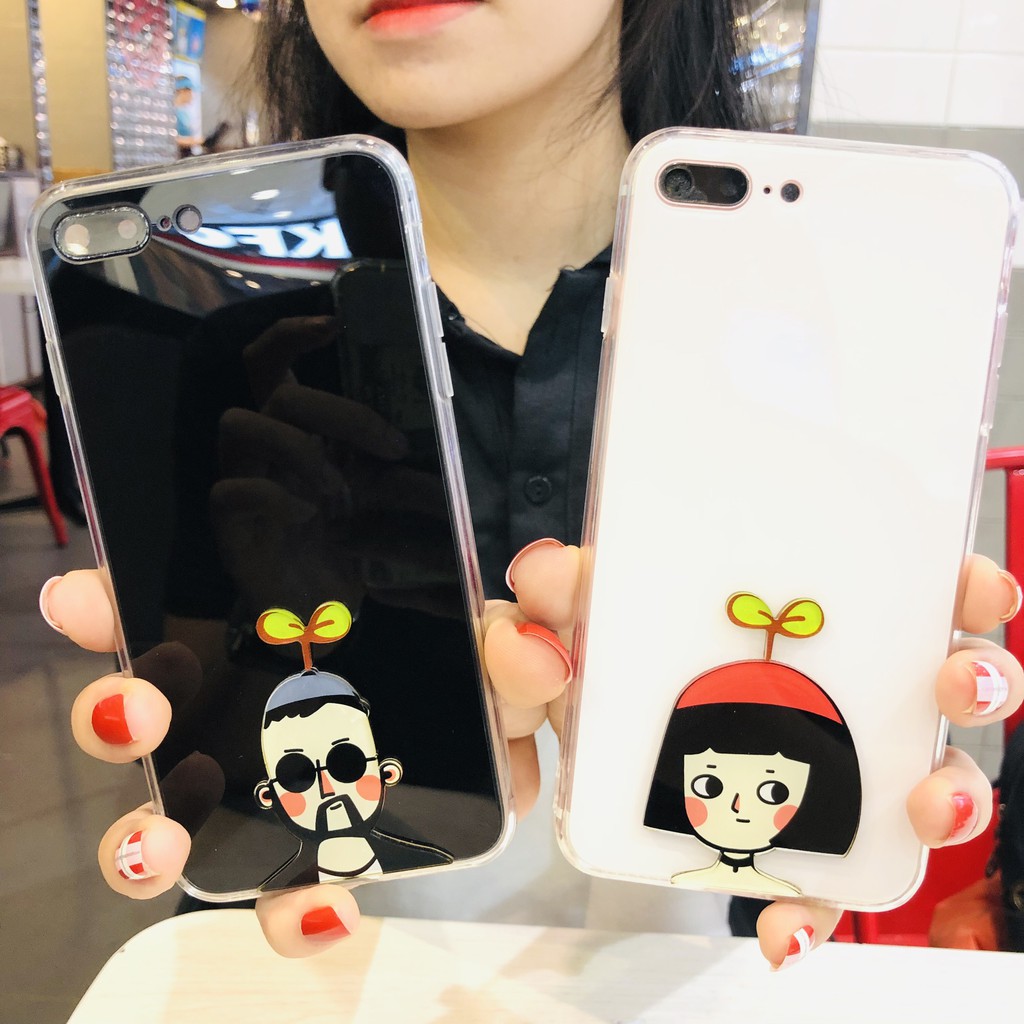 [ OPPO ] Ốp Lưng Silicon Boy Girl Cartoon 3D - C035