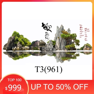 Tranh 3d dán bể cá trang trí bể cá nhiều kích thướt chọn lựa