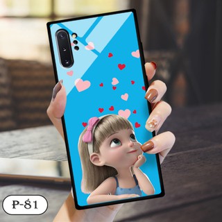 Ốp kính in hình cute SAMSUNG NOTE 10 PLUS