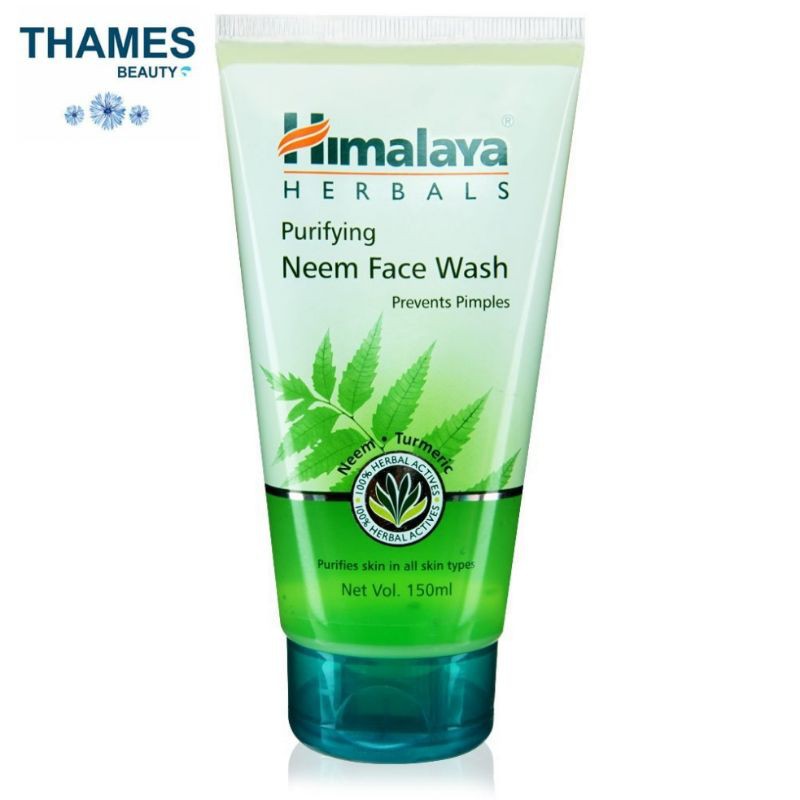 Sữa rửa mặt giảm mụn mờ thâm và sạch dầu thừa Himalaya Purifying Neem Face Wash